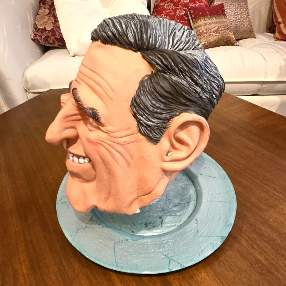 John Kerry Face Full Head Halloween Mask, Adult One Size
